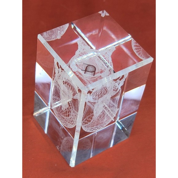 3D Crystal Mary Jesus Inside Egg Faberge Laser Etched Glass Paperweight Israel - Picture 8 of 11